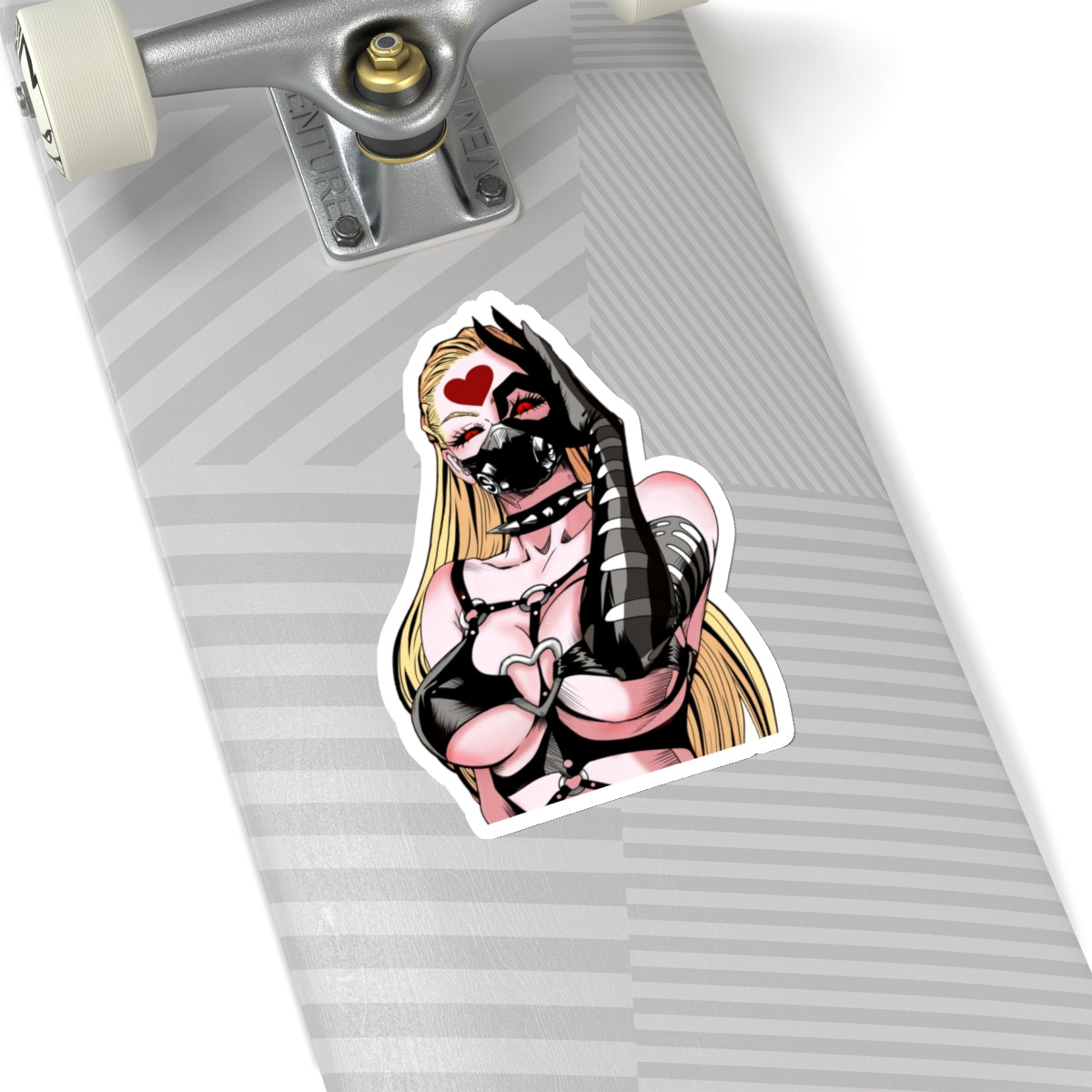 Sexy Anime Girl Sticker | Do-S Sticker | One Punch Man | Waifu | BDSM | Domina | Otaku | Leather | Demon | Monster