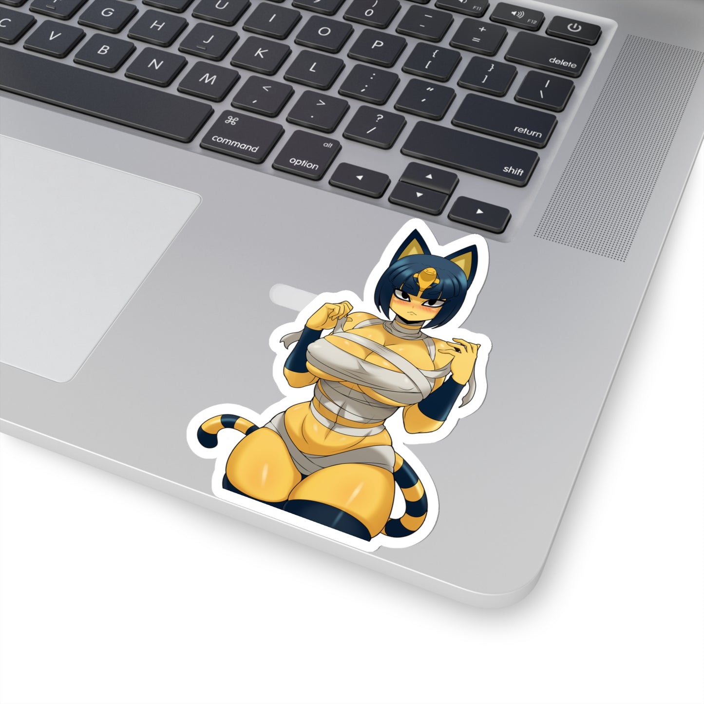 Lewd Ankha Sticker | Kiss-Cut Sticker | Sexy Anime Sticker | Lewd Anime Sticker | Lewd | Waifu | Otaku | Furry