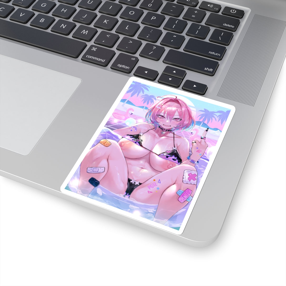 Sexy Anime Sticker | Yumemi Riamu | Pool | Idolmaster | Lewd Anime Sticker | Hentai Sticker | Bikini