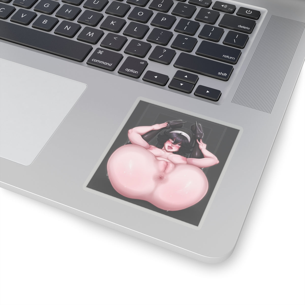 Sexy Waifu Sticker | Anus | Ass | Asshole | Lewd Sticker | Lewd Anime Sticker | Hentai Sticker | Brown Skin | Legs Behind Head