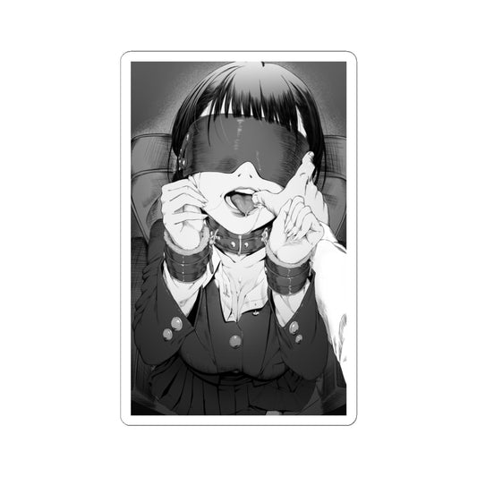 Lewd Waifu Sticker | BDSM | Hentai | Blindfolded