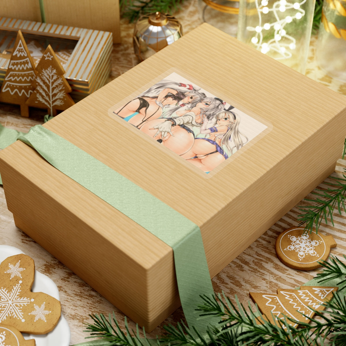 Hentai Sticker | Harem | Hentai NSFW Sticker | Multiple Girls | Doggystyle