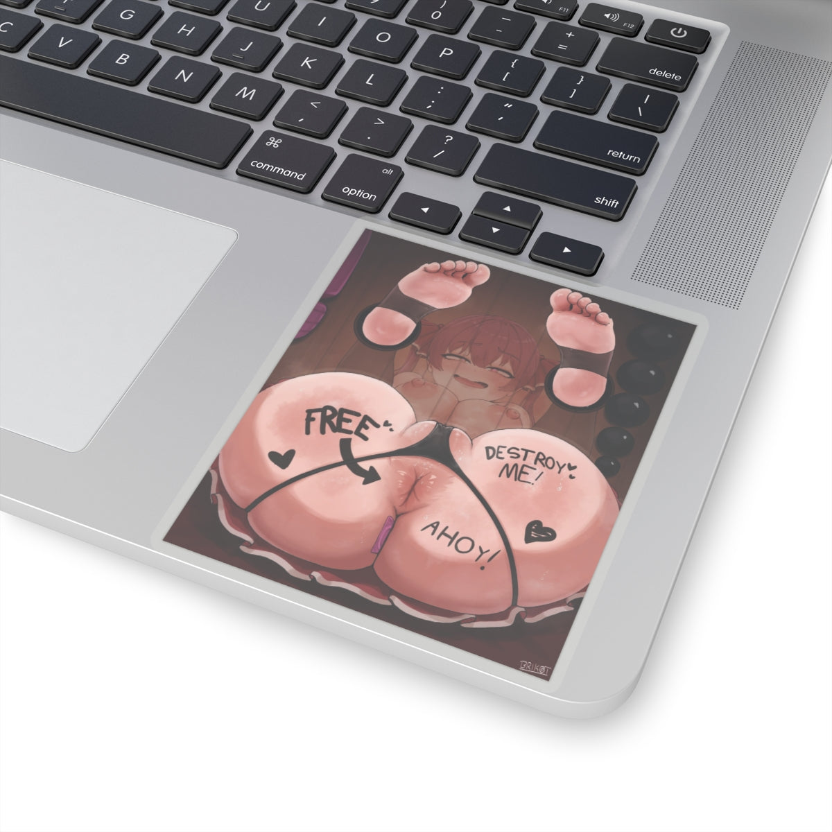 Sexy Ass Sticker | Houshou Marin | Lewd Sticker | Lewd Anime Sticker | Hentai Sticker | Free Use | BDSM | Slave | Anus | Anal | Big Booty