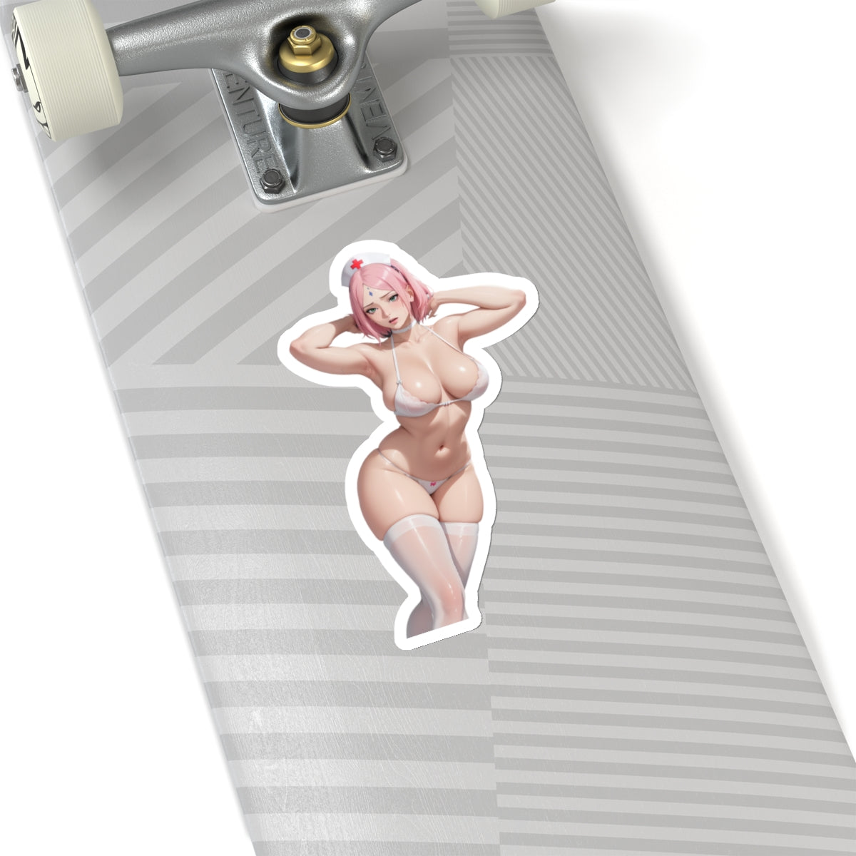 Sexy Waifu Sticker | Sakura | Sexy Nurse | Sexy Anime Sticker | Lewd Anime Sticker | Otaku | Waifu | Waifu Sticker