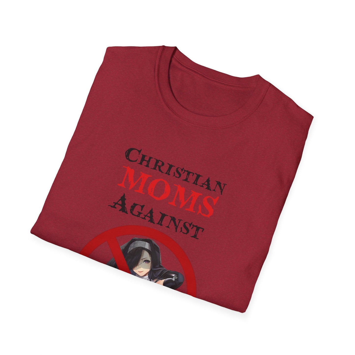 Christian Moms Against Anime | Funny Anime Shirt | Funny Tee | Weeb | Otaku | Funny