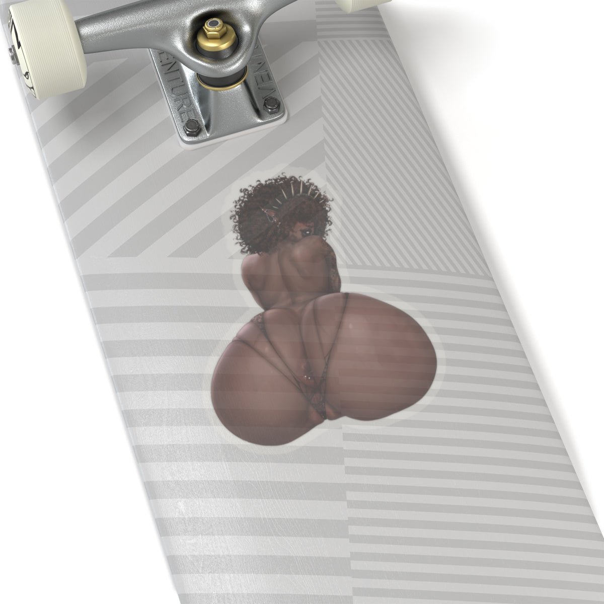Thicc Ass Sticker | Ebony | Black Girl | Bubble Butt | Big Booty | Sexy Anime Sticker | Lewd Sticker | Lewd Anime Sticker | Sexy Waifu Sticker