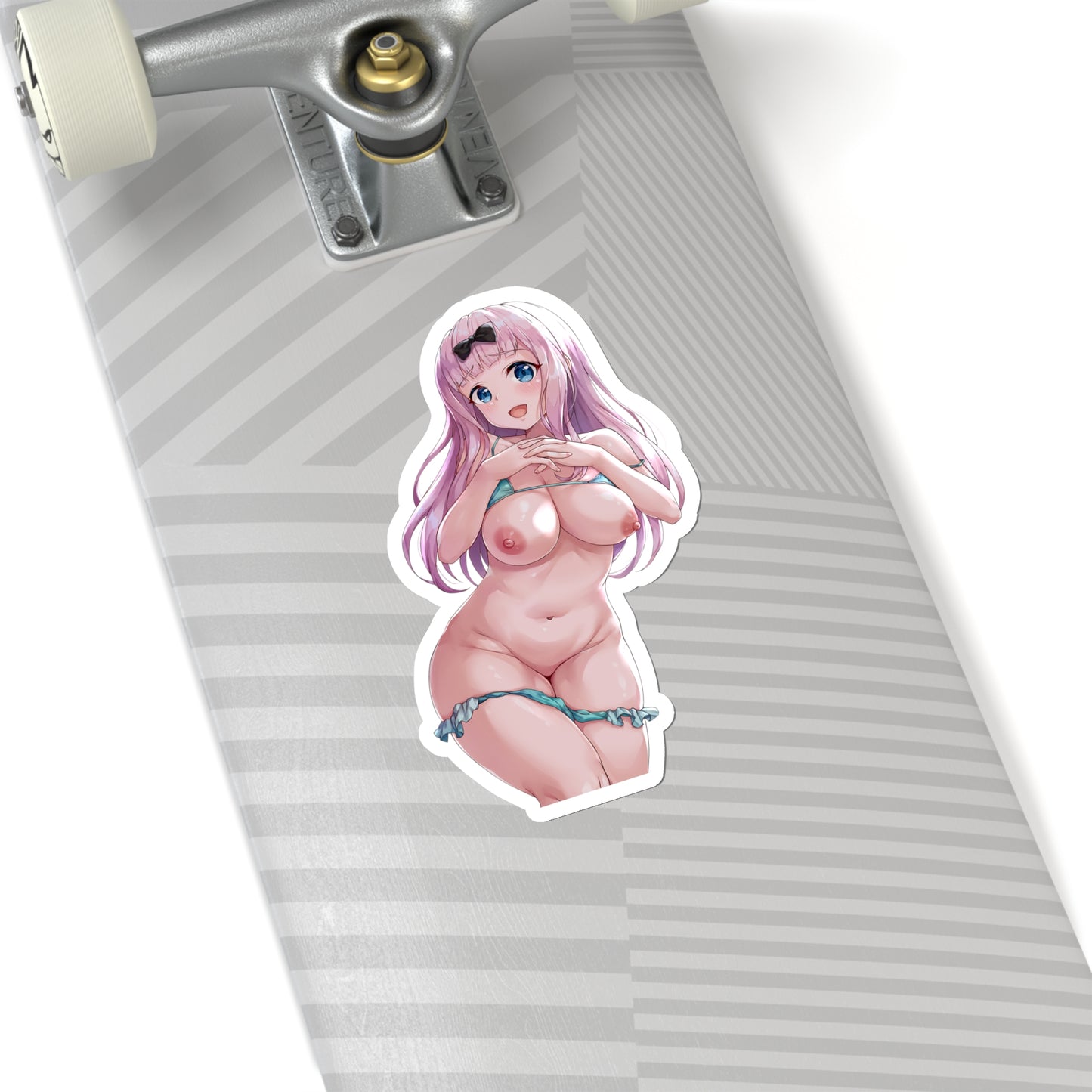 Sexy Anime Sticker | Lewd Anime Sticker | Fujiwara Chika | Lewd Sticker | Sexy Waifu Sticker | Kaguya-sama wa Kokurasetai