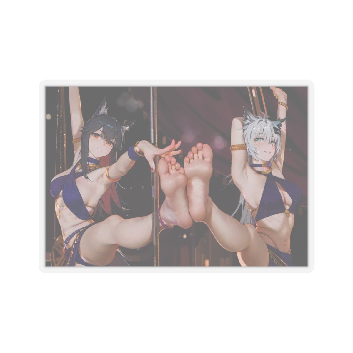 Sexy Waifus Sticker | Feet | Foot Fetish