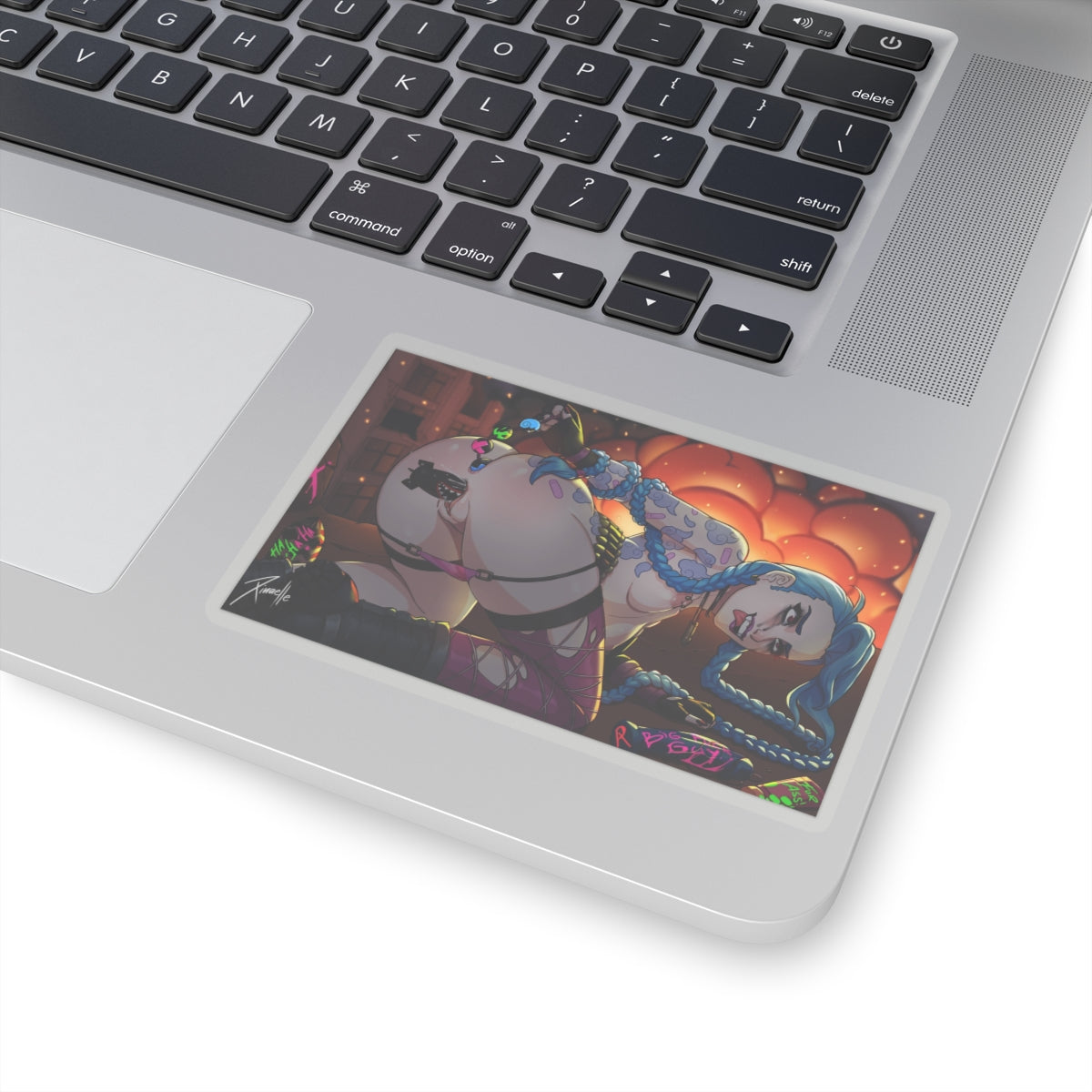 Sexy Jinx Sticker | Anal Beads | Lewd Sticker | Lewd Anime Sticker | Hentai Sticker | Anal Plug | Anus | Anal