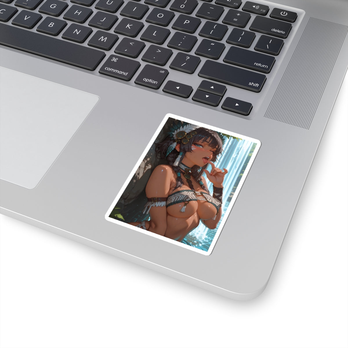 Waifu Sticker | Yuri | Hentai | Oppai | Ebony | Latina | Native American | Brown Skin
