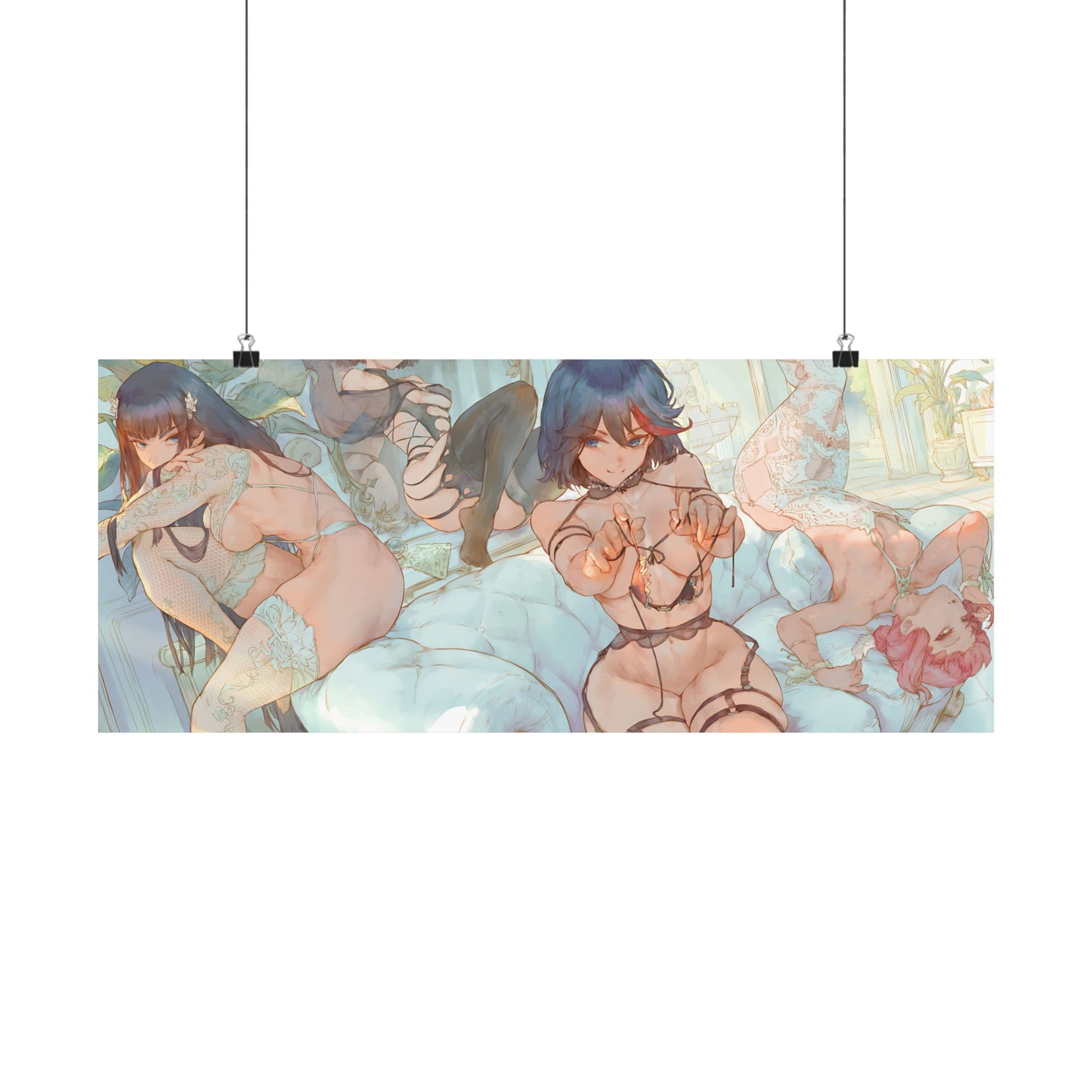 Waifu Poster | Hot Anime Girls | Harem | Sexy Poster | Erotic | Hentai Kill Poster