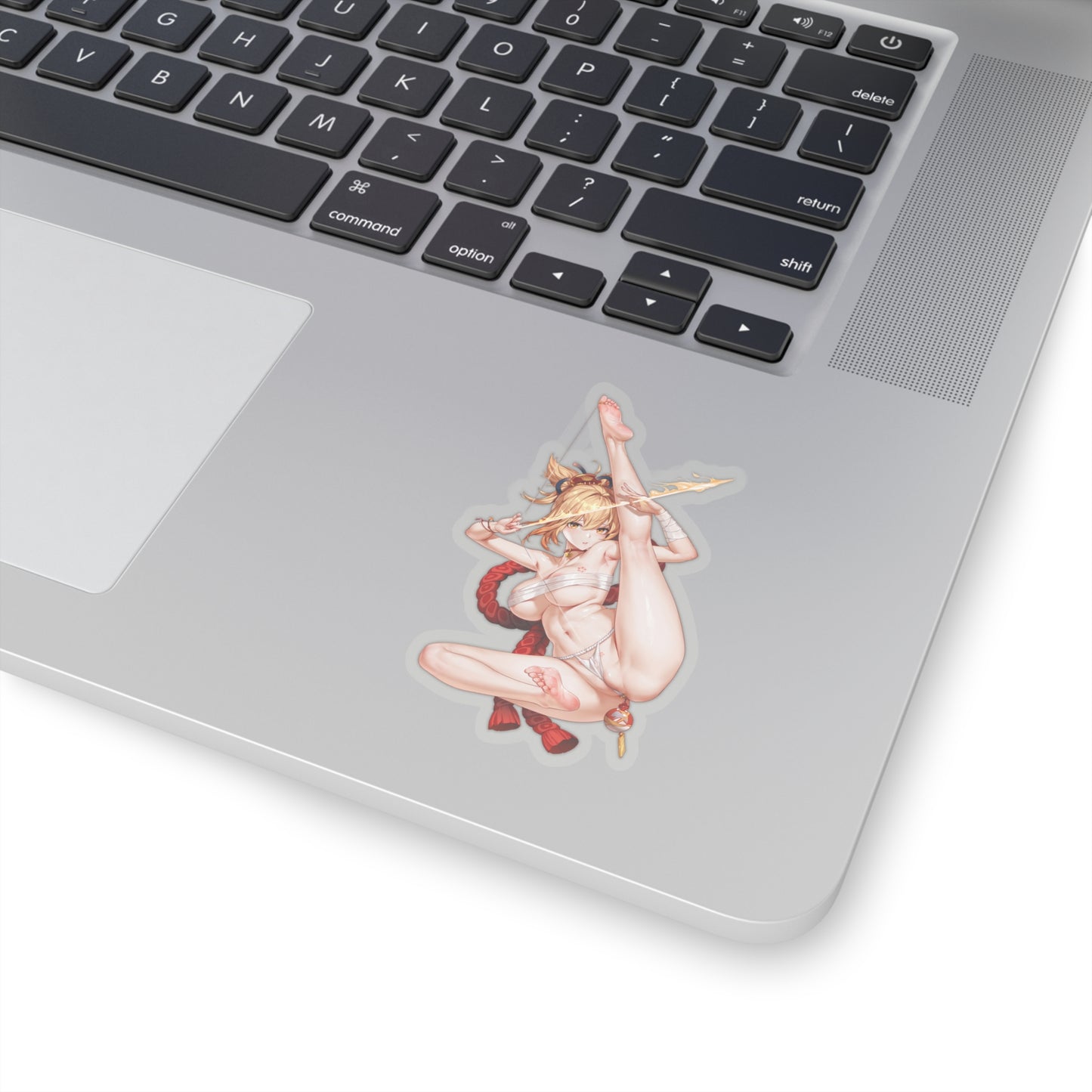 Lewd Yoimiya Sticker | Yoimiya Sticker | Sexy Anime Sticker | Lewd Anime Sticker | Waifu | Otaku | Genshin Impact | Bow | Arrow | Blond Hair | Feet