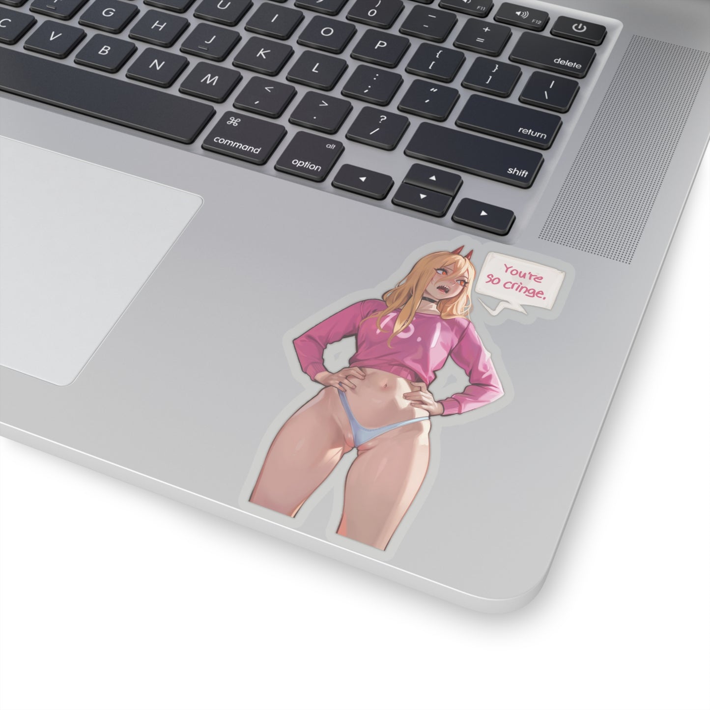 Sexy Power Sticker | You Are So Cringe | Funny Anime Sticker | Chainsaw Sticker | Power | Sexy Anime Sticker | Lewd Anime Sticker | Otaku | Waifu