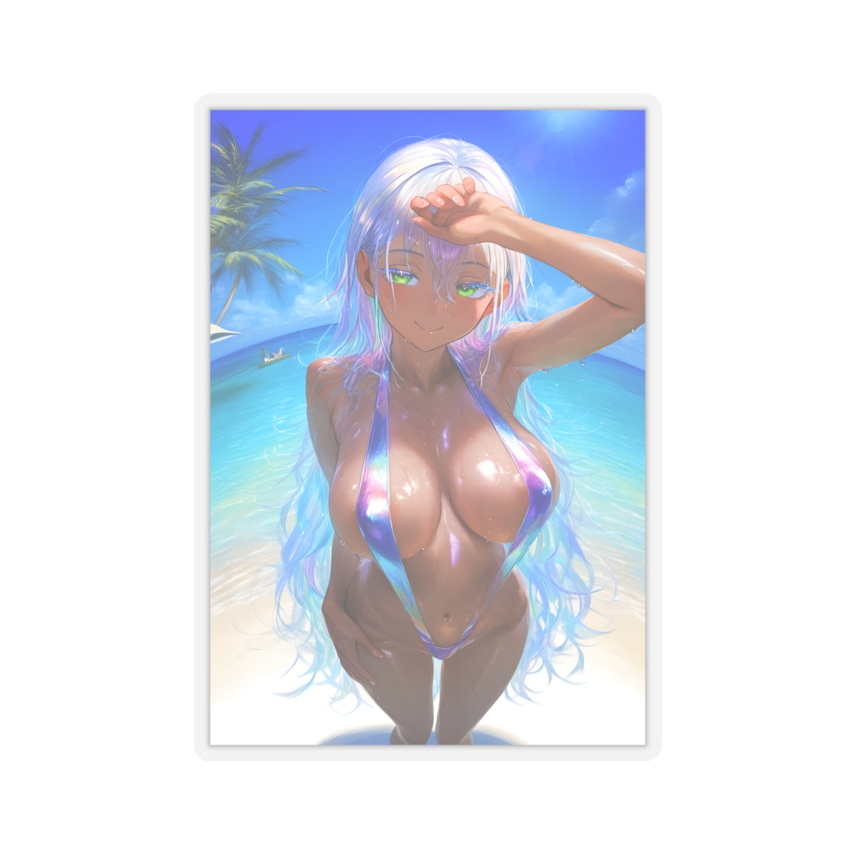 Sexy Waifu Sticker | Hentai | Oppai