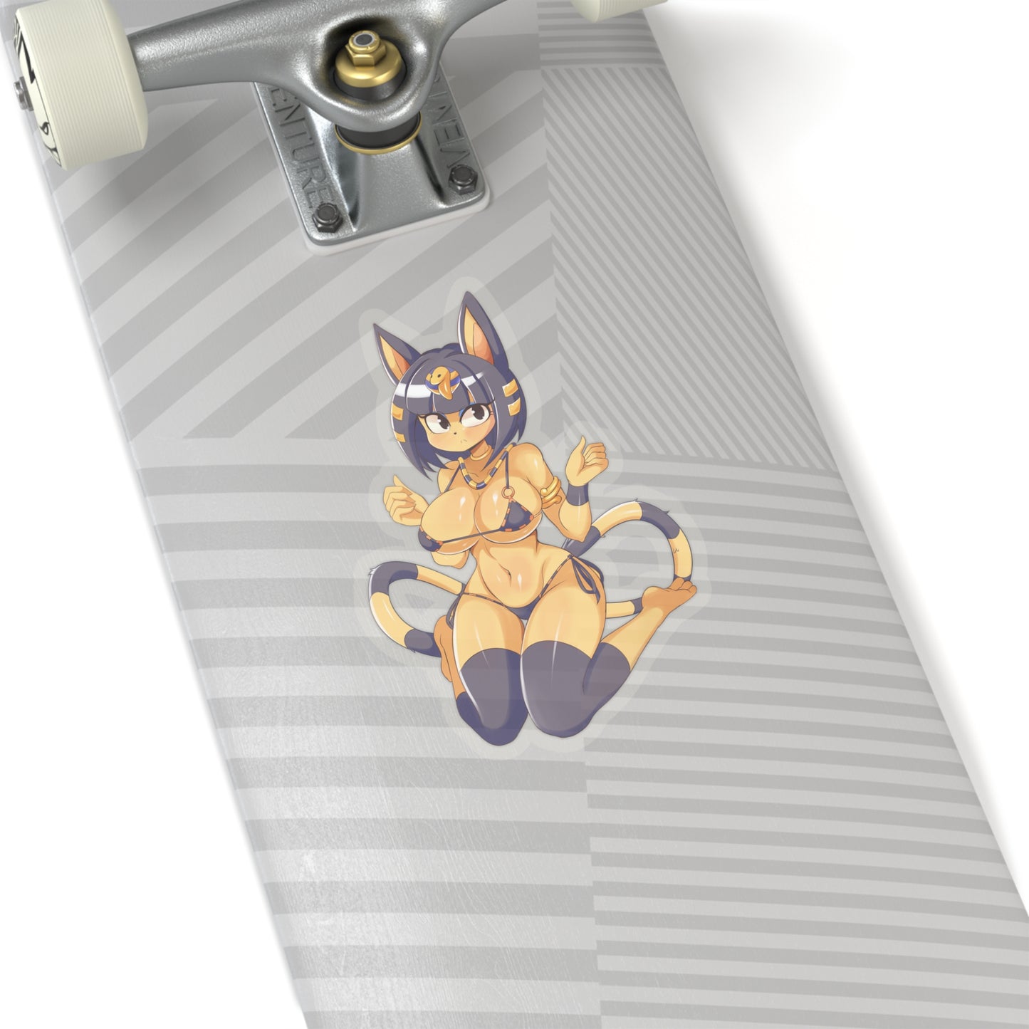 Lewd Ankha Sticker | Kiss-Cut Sticker | Sexy Anime Sticker | Lewd Anime Sticker | Lewd | Waifu | Otaku | Furry
