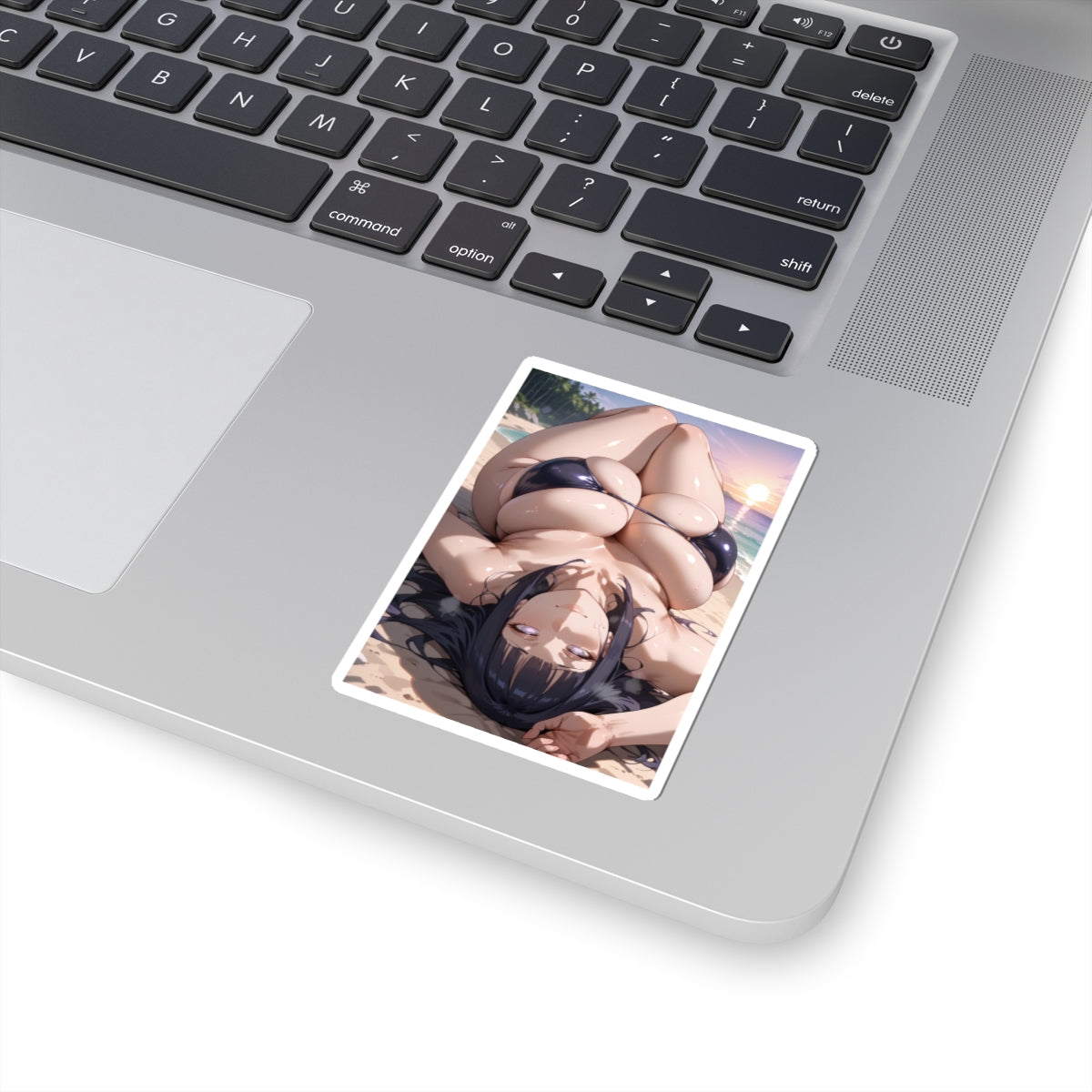 Hentai Ninja Girl Sticker | Oppai | Hentai NSFW Sticker | Huge Tits | Beach | Ecchi | Bikini