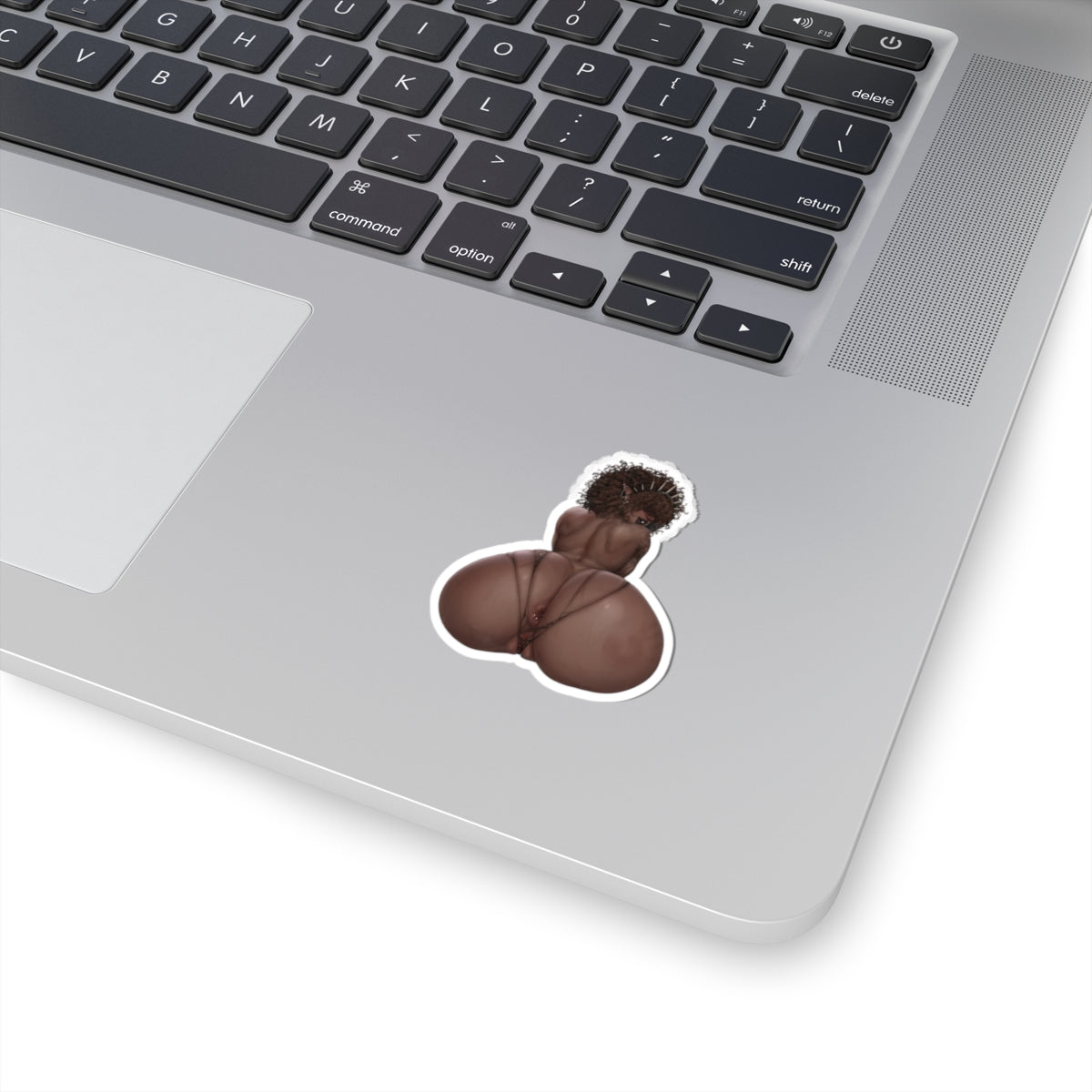 Thicc Ass Sticker | Ebony | Black Girl | Bubble Butt | Big Booty | Sexy Anime Sticker | Lewd Sticker | Lewd Anime Sticker | Sexy Waifu Sticker