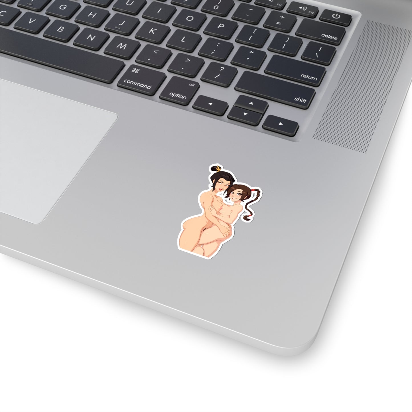 Lewd Azula and Ty Lee Sticker | Tits | Kiss-Cut Sticker | Avatar Sticker | Uncensored Anime | Lesbian | Yuri | Sexy Anime Sticker | Lewd Anime Sticker | Otaku | Waifu | Naked Anime Girls