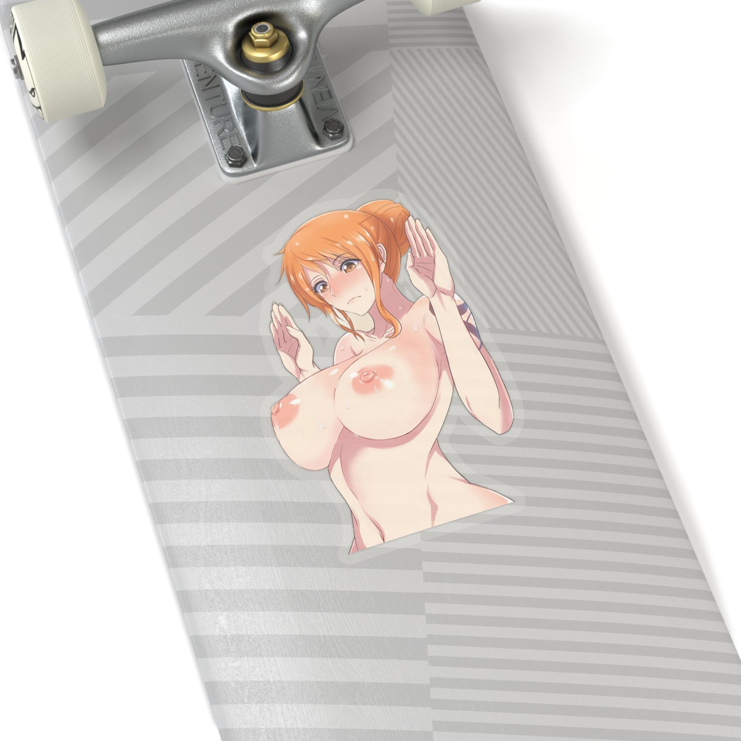 Lewd Nami Sticker | Kiss-Cut Sticker | Naked Nami Sticker | Uncensored Anime | Lewd Anime Sticker | Tits | Boobs | Sexy Nami | Sexy Anime Sticker | Nami