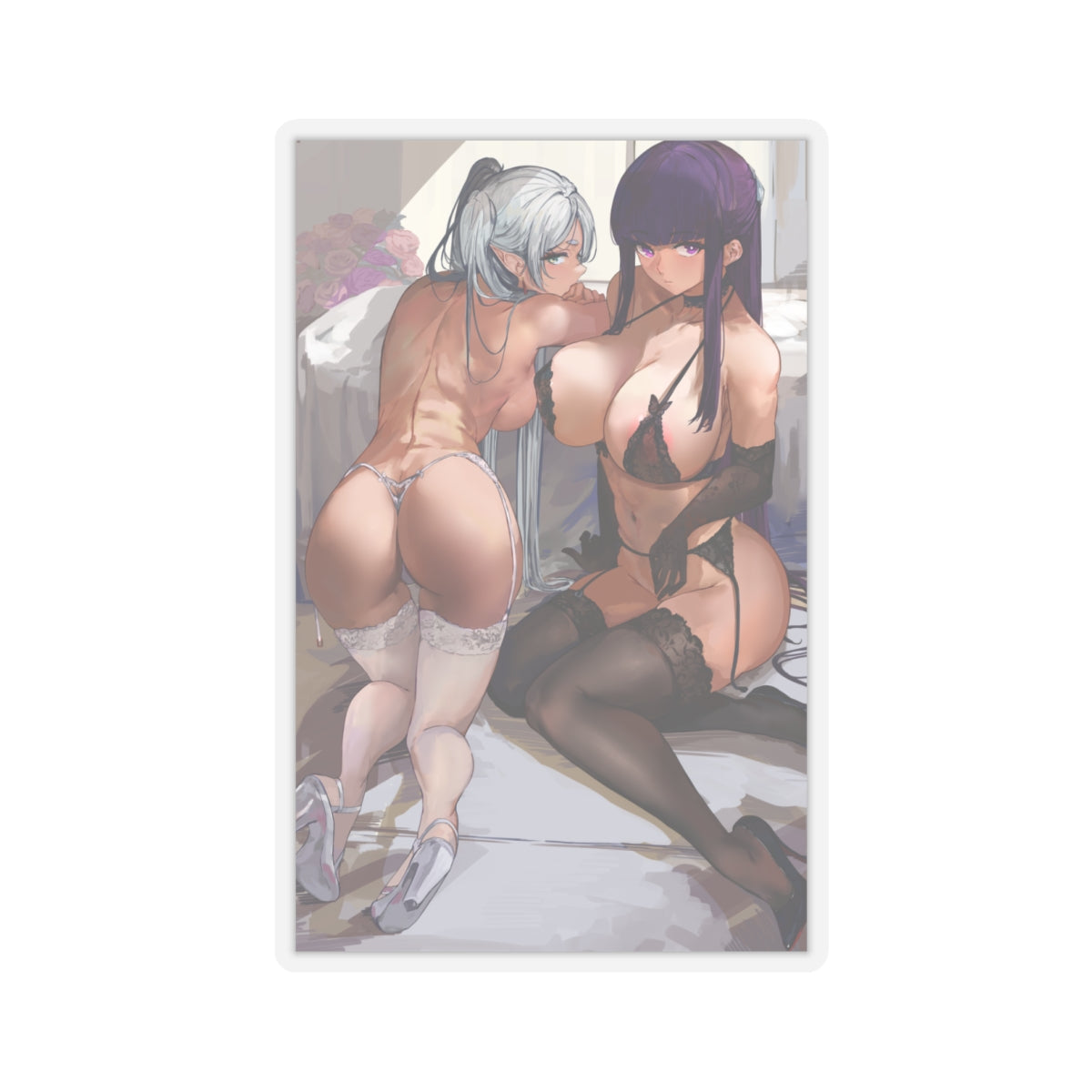 Ecchi Sticker | uri | Hentai NSFW Sticker | Elf | Witch