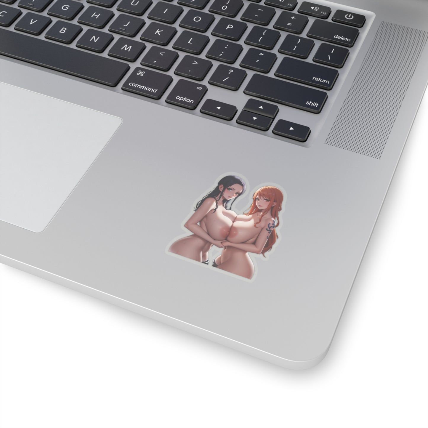 Lewd Nami And Robin Sticker | Huge Tits | Boobs Pressed Together | Yuri | Lesbian | Lewd Anime Sticker | Sexy Anime Sticker | Big Boobs