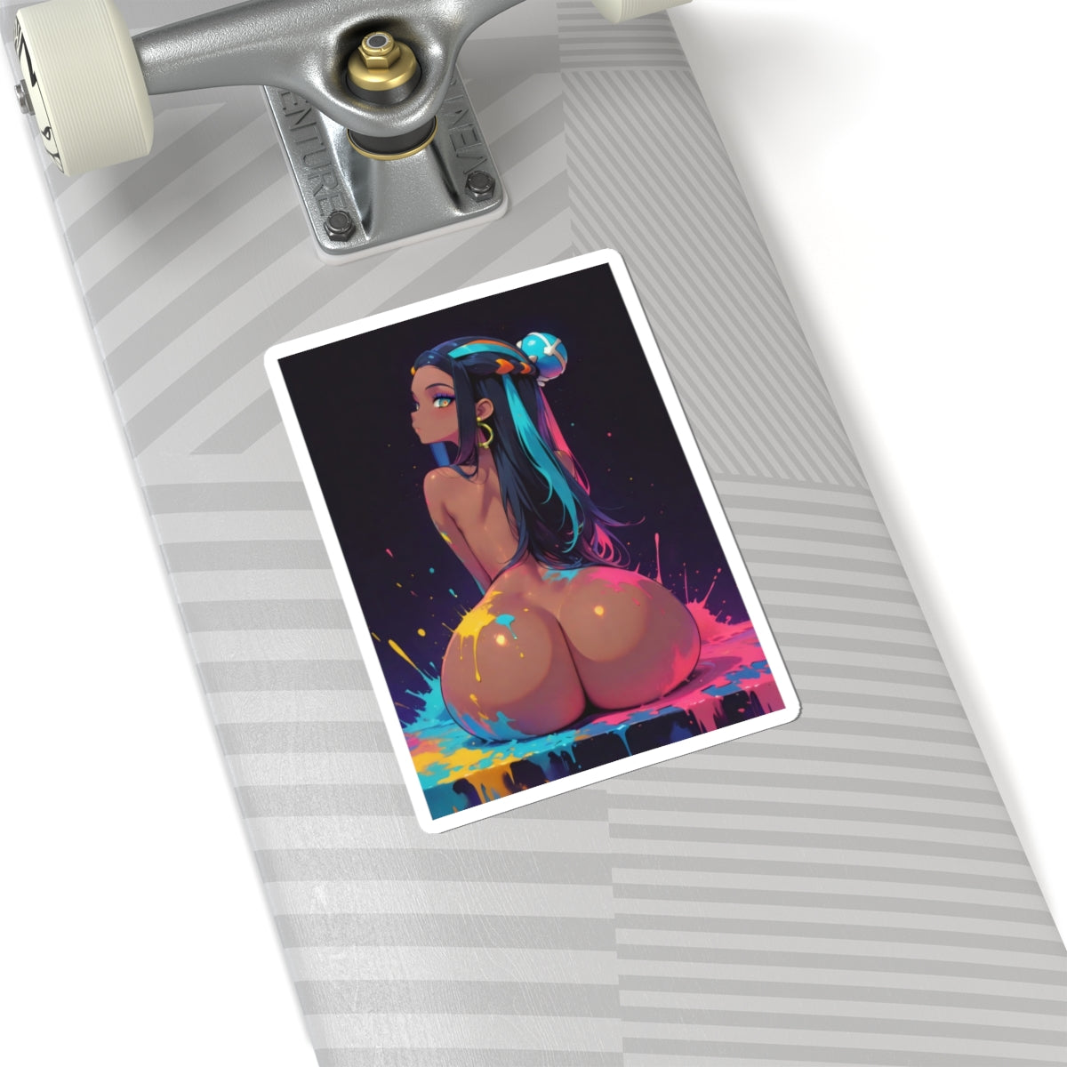 Big Booty Waifu Sticker | Hentai | Brown Skin Ebony