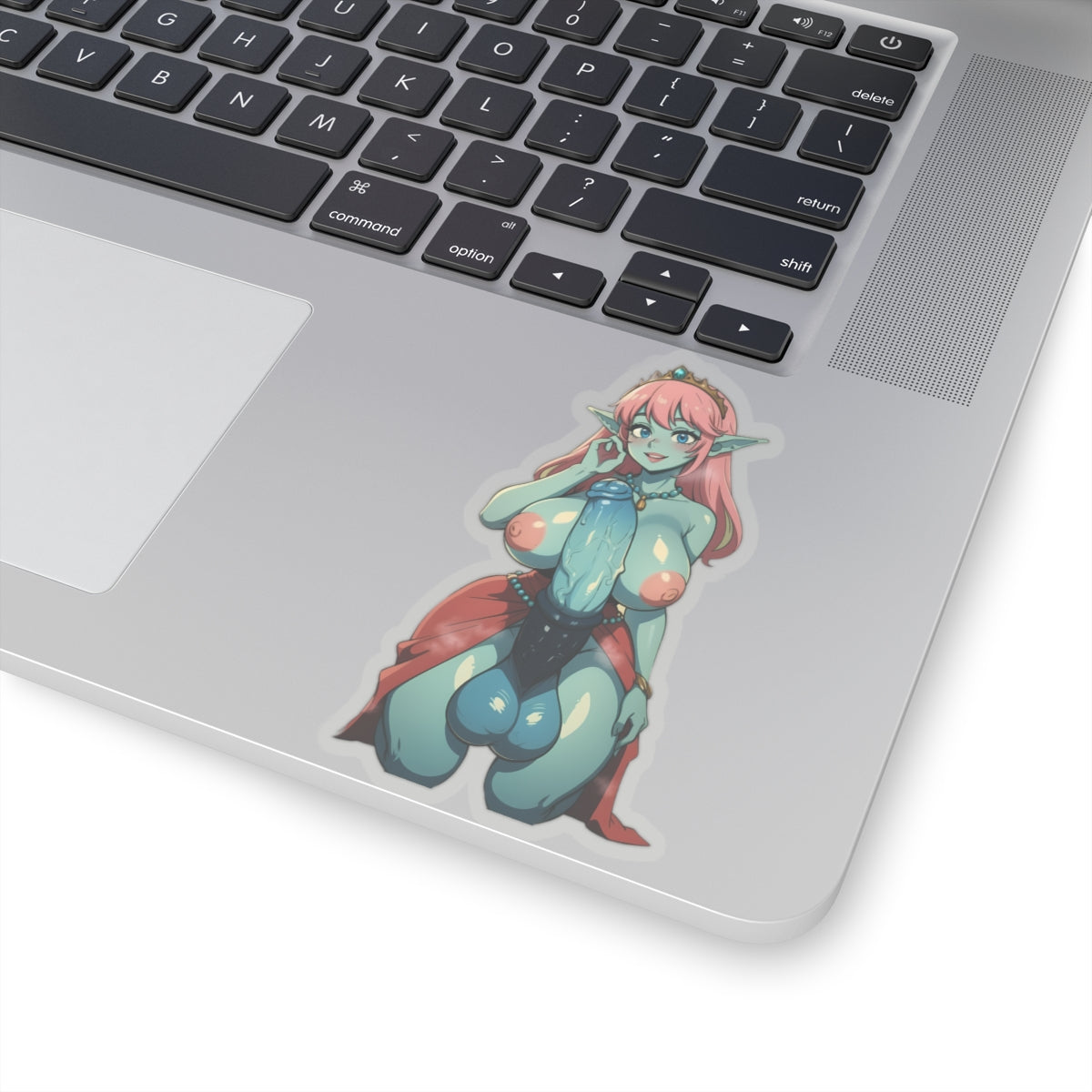 Lewd Anime Sticker | Futanari | Futa ELf | Hermaphroditism | Lewd Sticker | Sexy Waifu Sticker | Huge Cock | Large Dick