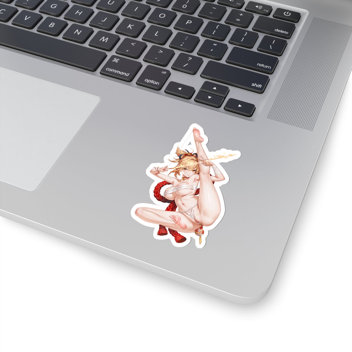 Lewd Yoimiya Sticker | Yoimiya Sticker | Sexy Anime Sticker | Lewd Anime Sticker | Waifu | Otaku | Genshin Impact | Bow | Arrow | Blond Hair | Feet