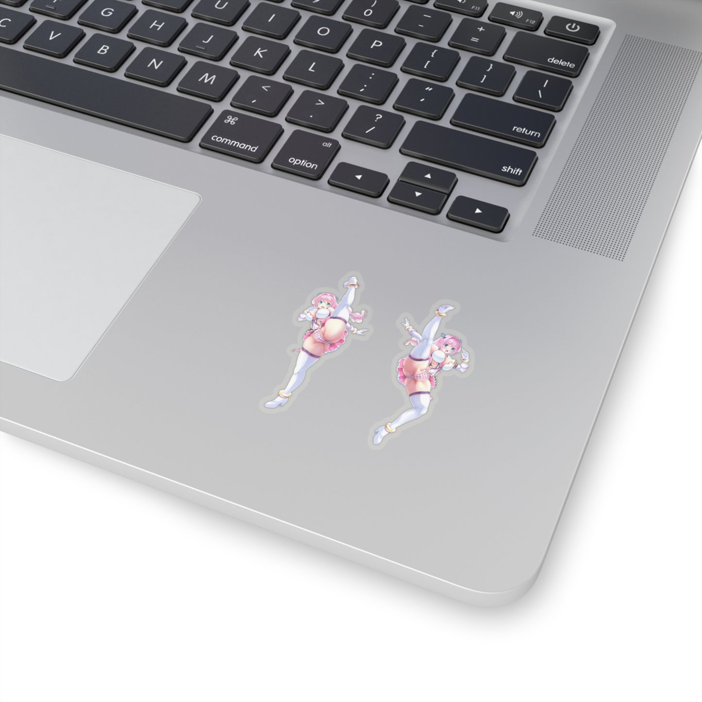 Lewd Cheery Pink Sticker | 2 Stickers For The Price of 1 | Sexy Kick | Sexy Anime Sticker | Lewd | Waifu | Otaku | Aigan Tenshi