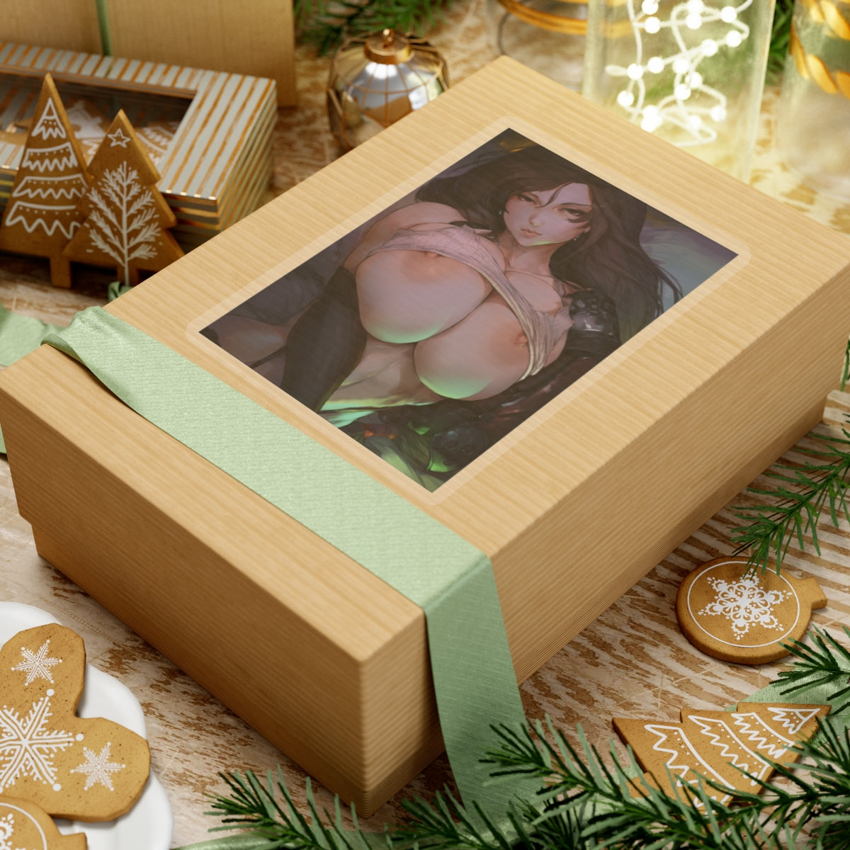 Lewd Waifu Sticker | Tifa | Hentai | Oppai | Milf