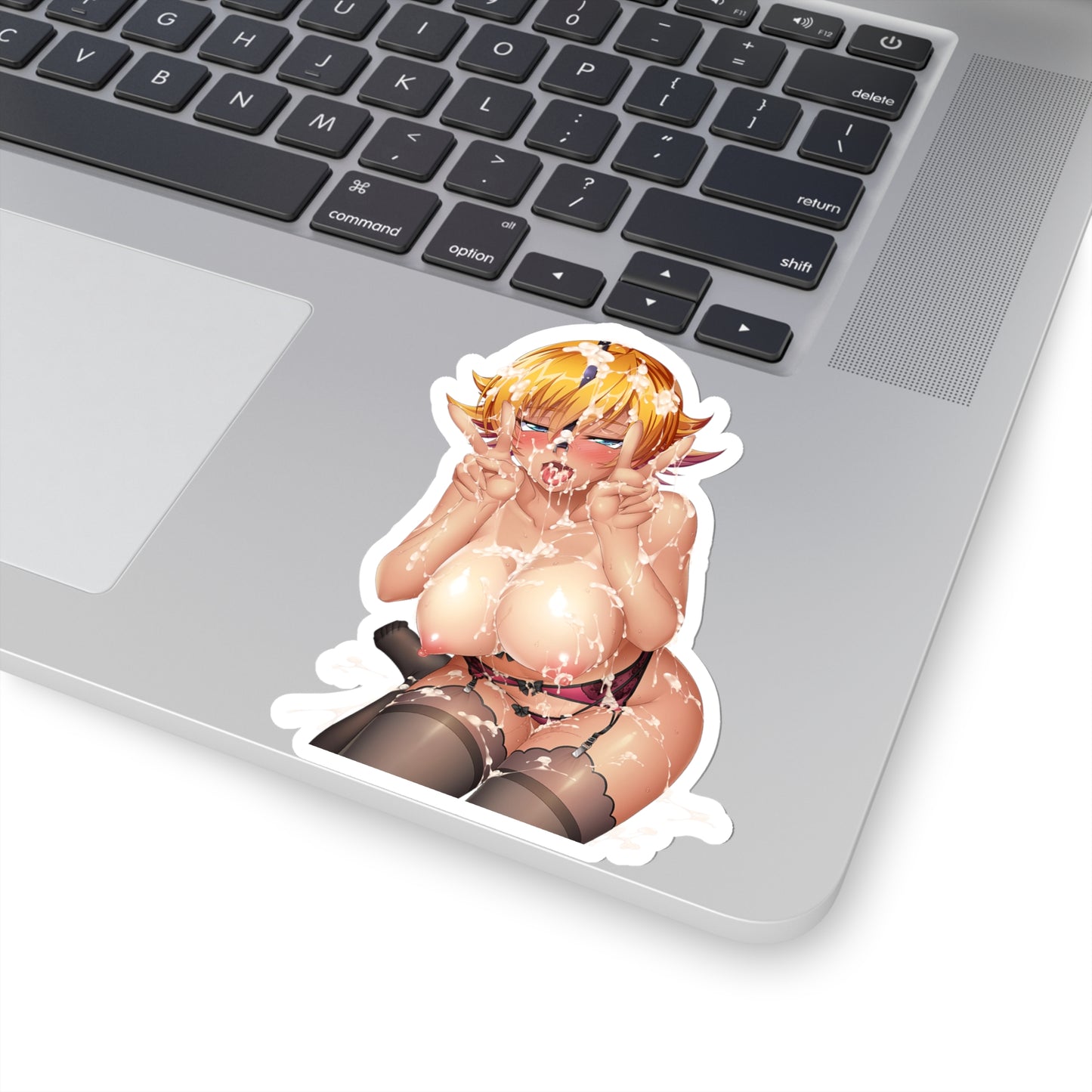 Sexy Anime Sticker | Igawa Sakura| Lewd Anime Sticker | Lewd Sticker | Sexy Waifu Sticker | Taimanin Asagi | Cum | Victory Sign