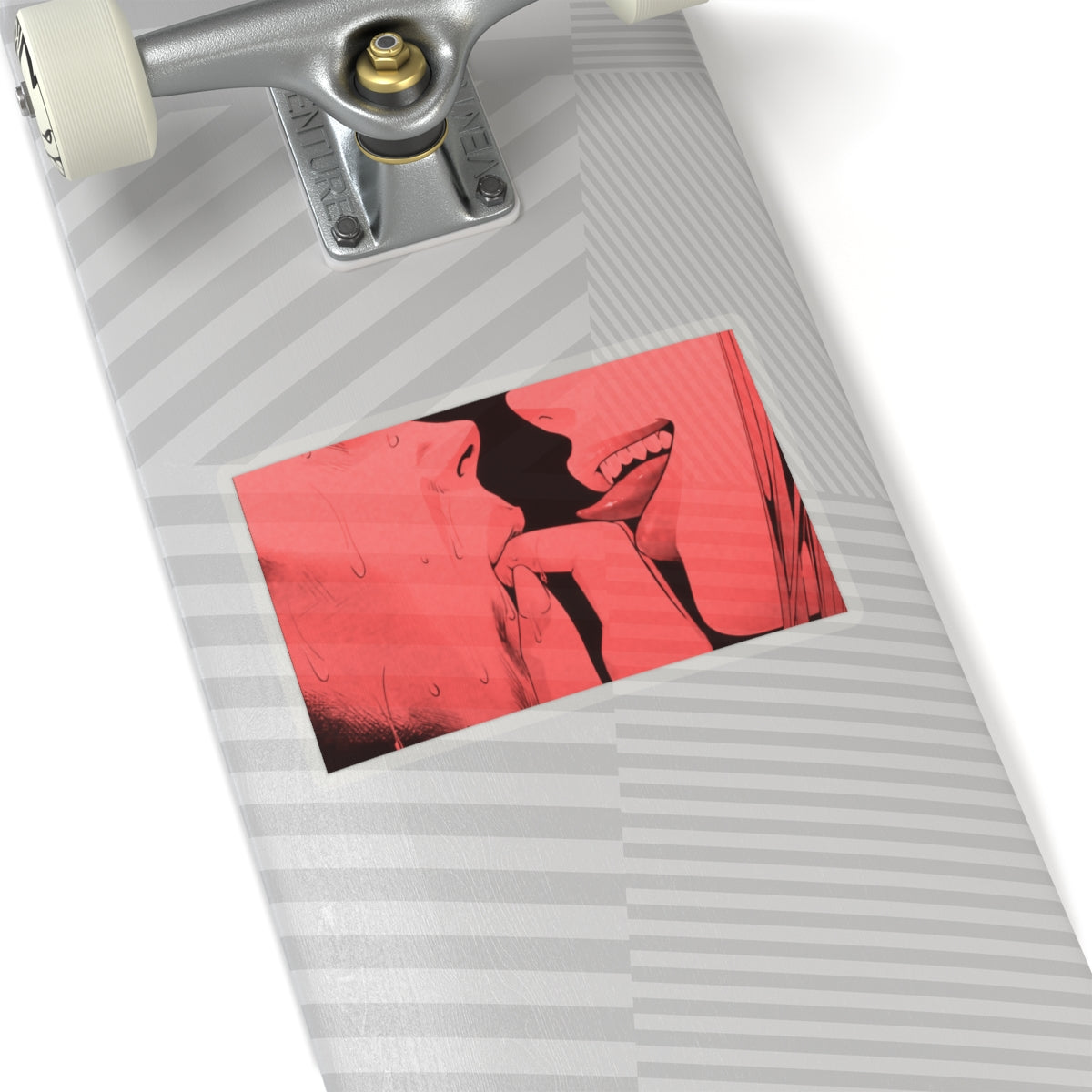 Lewd Sticker | Prison | Finger In Mouth