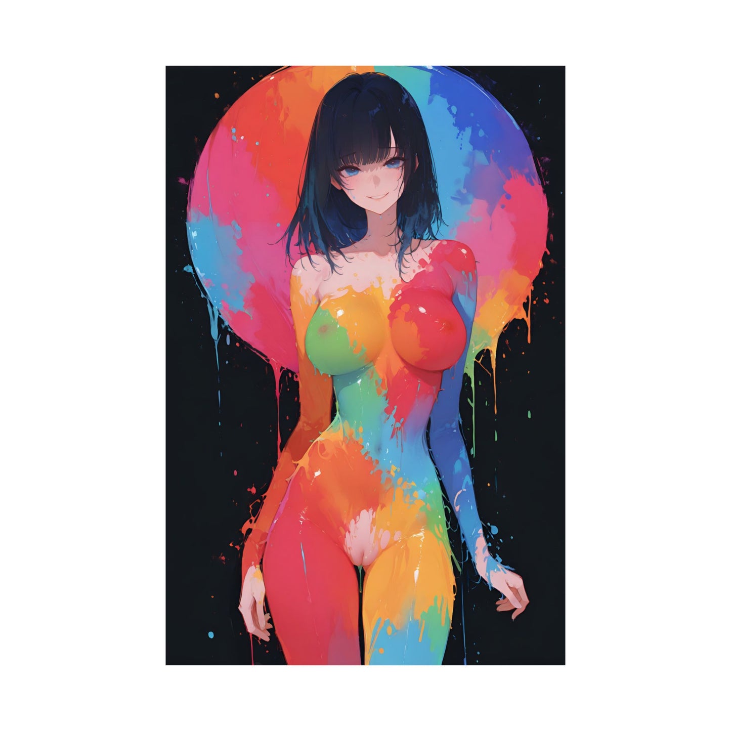 Nude Waifu Poster | Ecchi | Nude Art