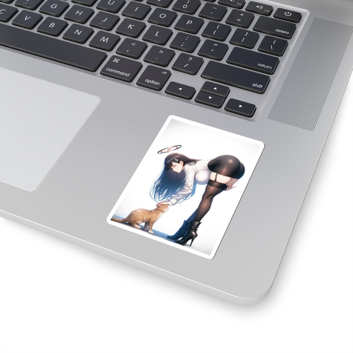 Sexy Waifu Sticker | Cat | Skirt Ass