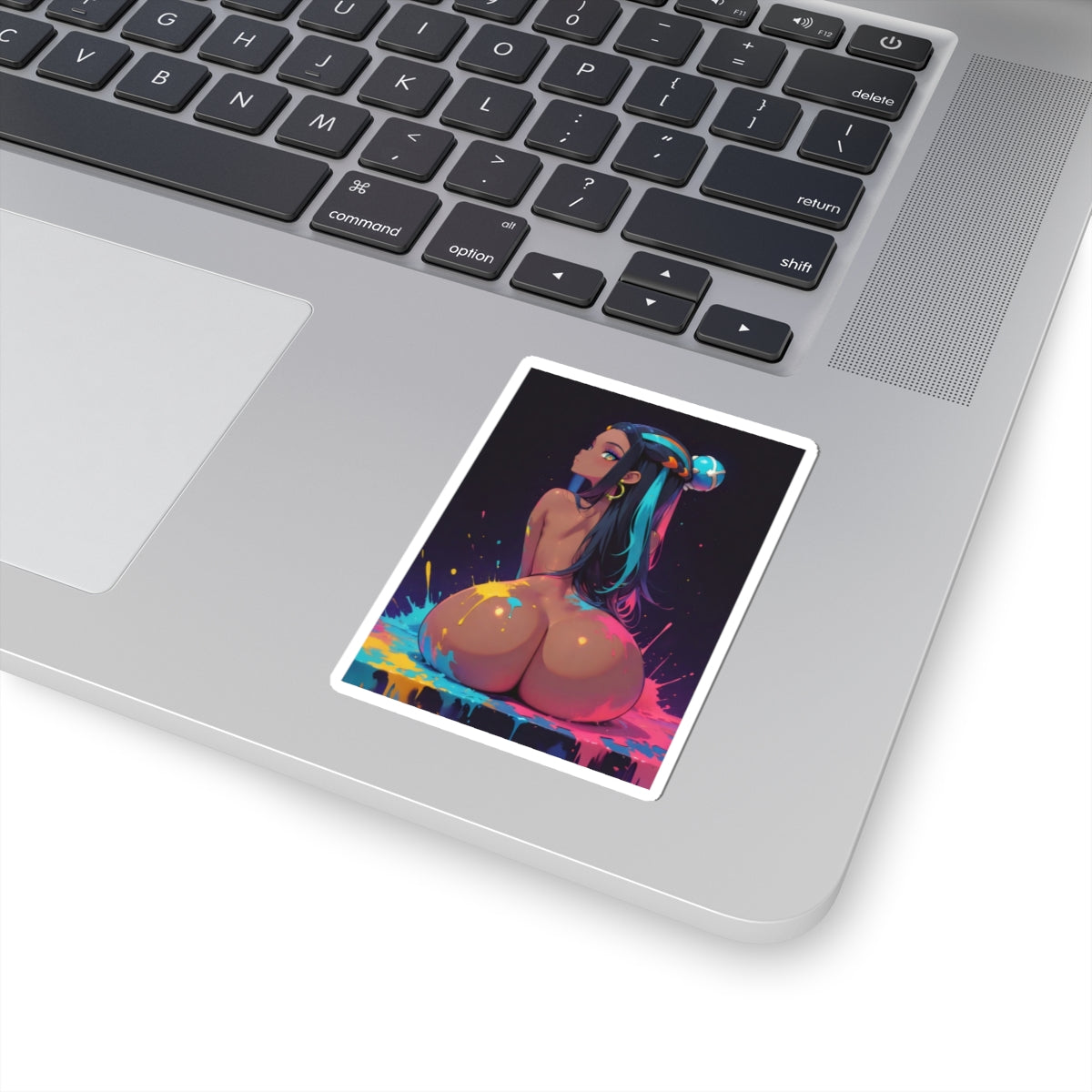 Big Booty Waifu Sticker | Hentai | Brown Skin Ebony