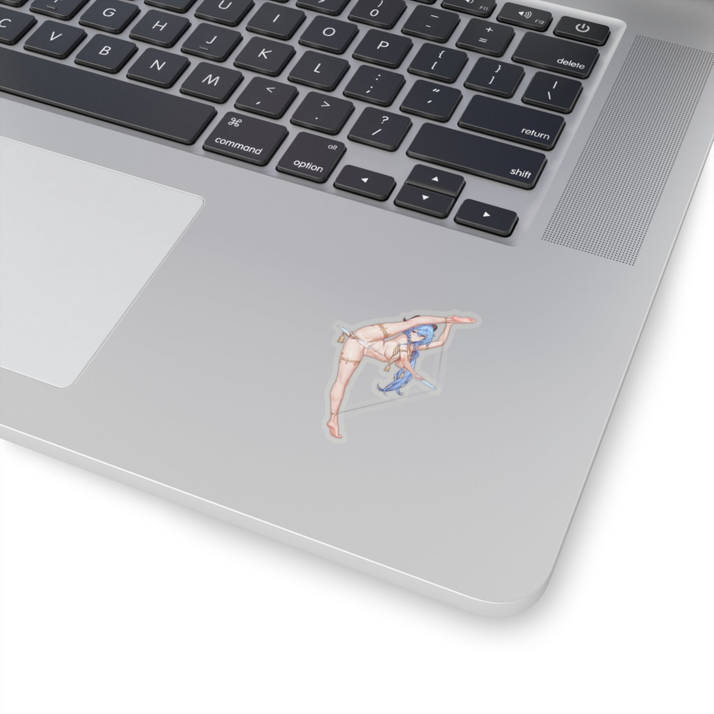 Lewd Ganyu Sticker | Kiss-Cut Sticker | Ganyu Sticker | Sexy Anime Sticker | Lewd Anime Sticker | Waifu | Otaku | Genshin Impact | Bow | Arrow | Blue Hair | Feet