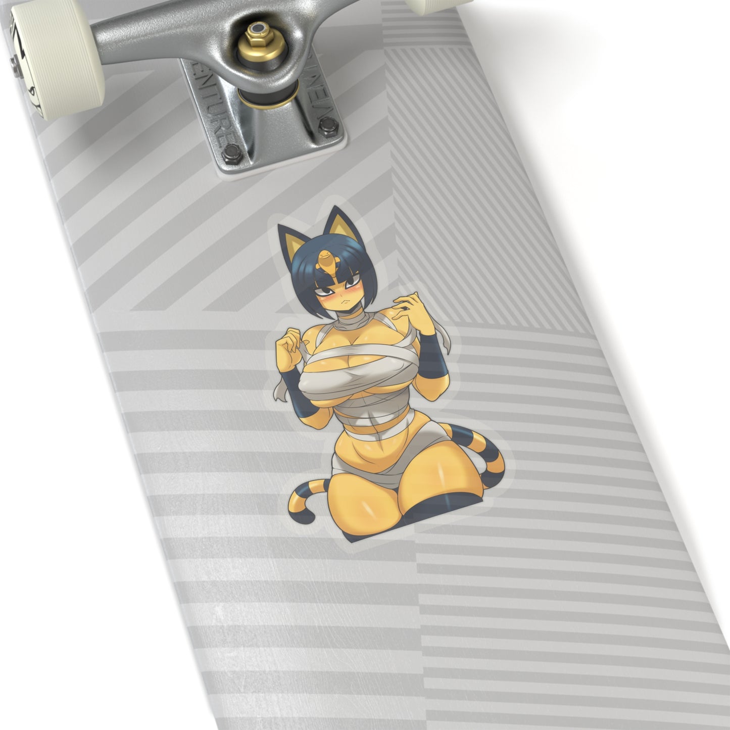Lewd Ankha Sticker | Kiss-Cut Sticker | Sexy Anime Sticker | Lewd Anime Sticker | Lewd | Waifu | Otaku | Furry