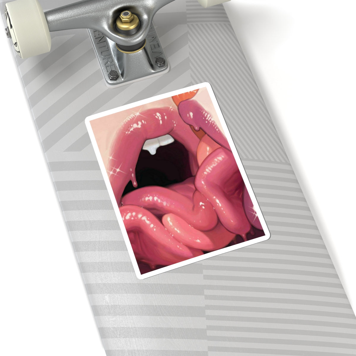 Yuri Kiss Sticker | Lewd | Lesbian