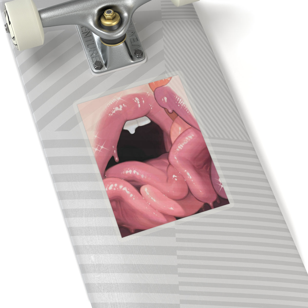 Yuri Kiss Sticker | Lewd | Lesbian