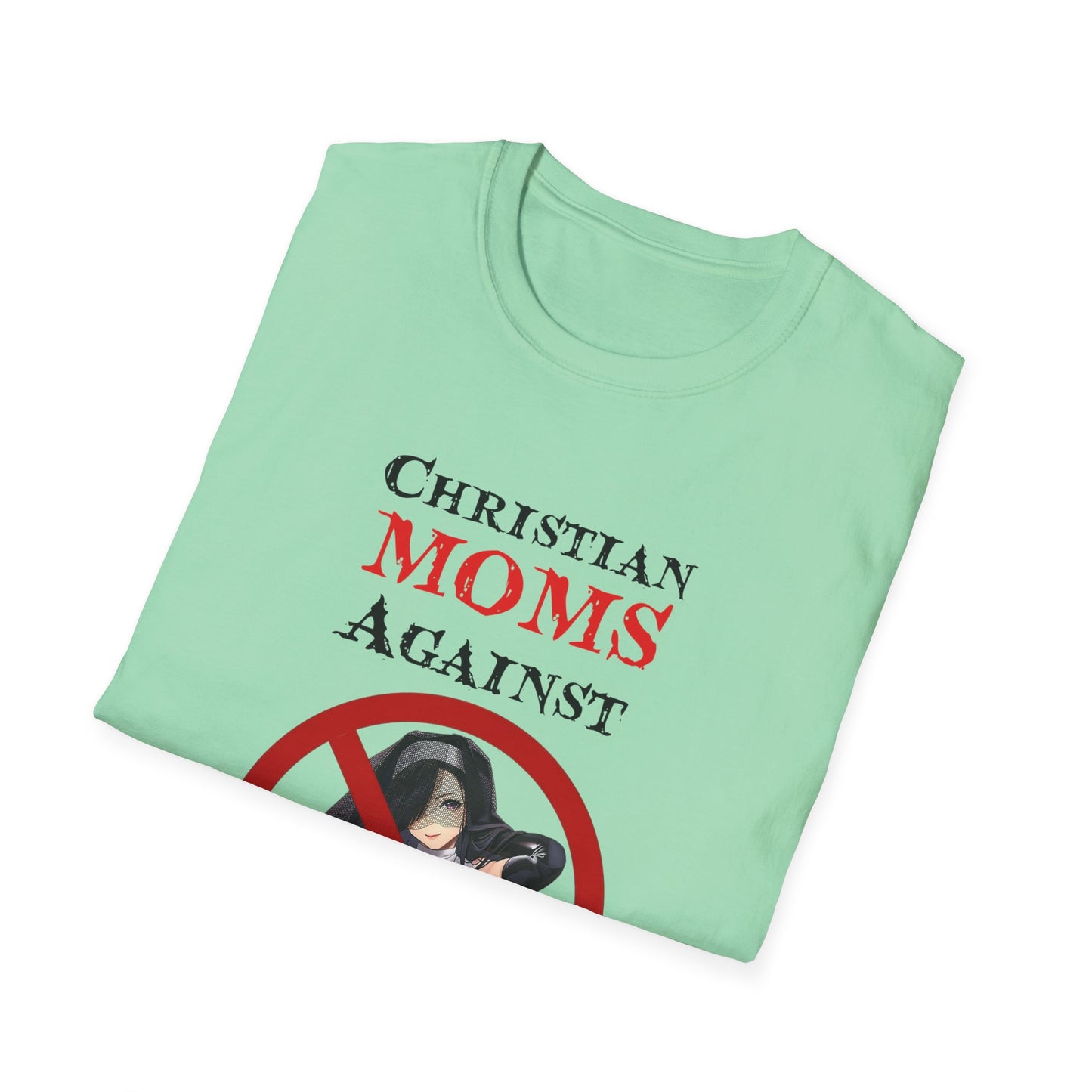 Christian Moms Against Anime | Funny Anime Shirt | Funny Tee | Weeb | Otaku | Funny