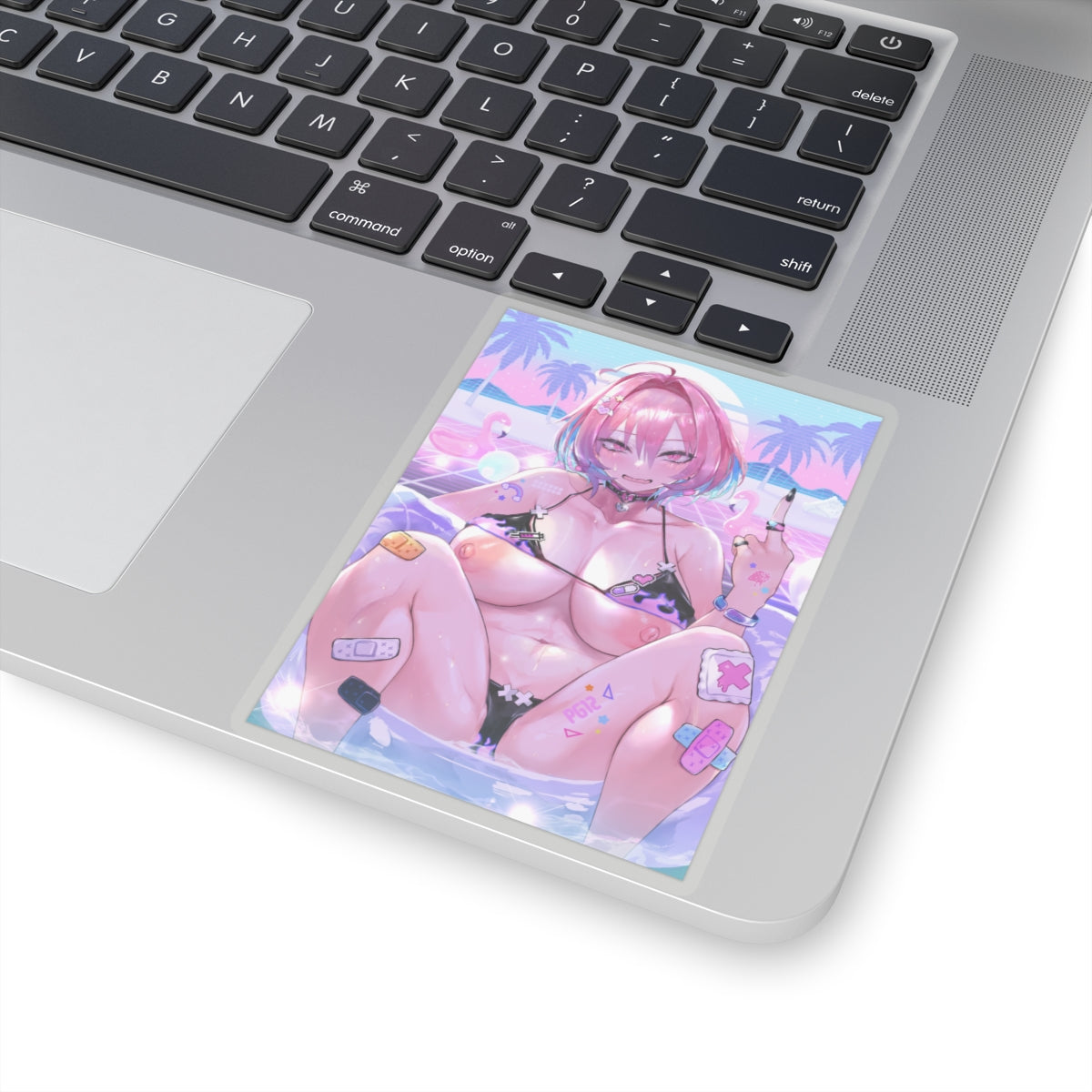 Sexy Anime Sticker | Yumemi Riamu | Pool | Idolmaster | Lewd Anime Sticker | Hentai Sticker | Bikini