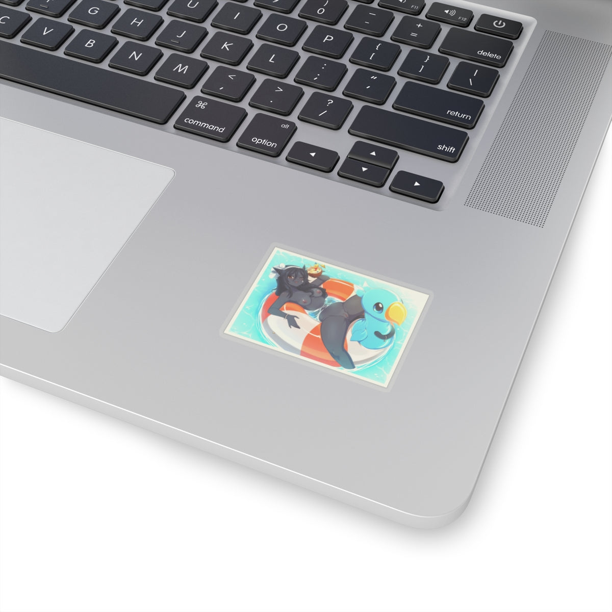 Sexy Anime Sticker | Monster Girl | Brown Skin | Cat Ears | Pussy | Lewd Anime Sticker | Hentai Sticker