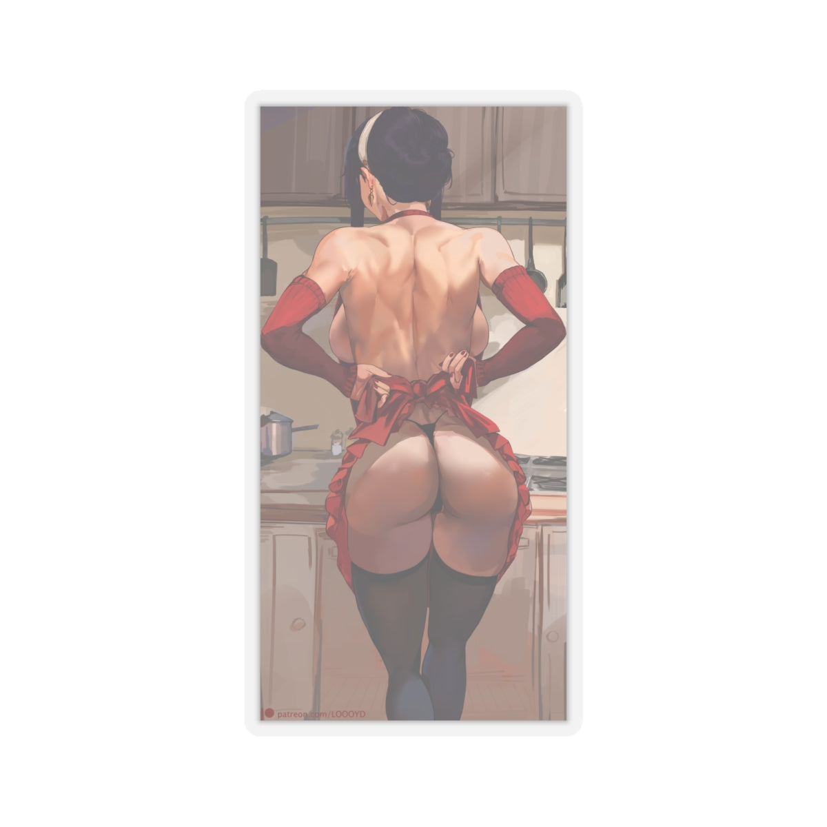 Hentai Sticker | Milf Assassin | Hentai NSFW Sticker