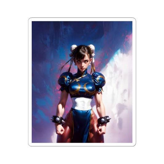 Sexy Fighter Waifu Sticker | Hentai | Oppai