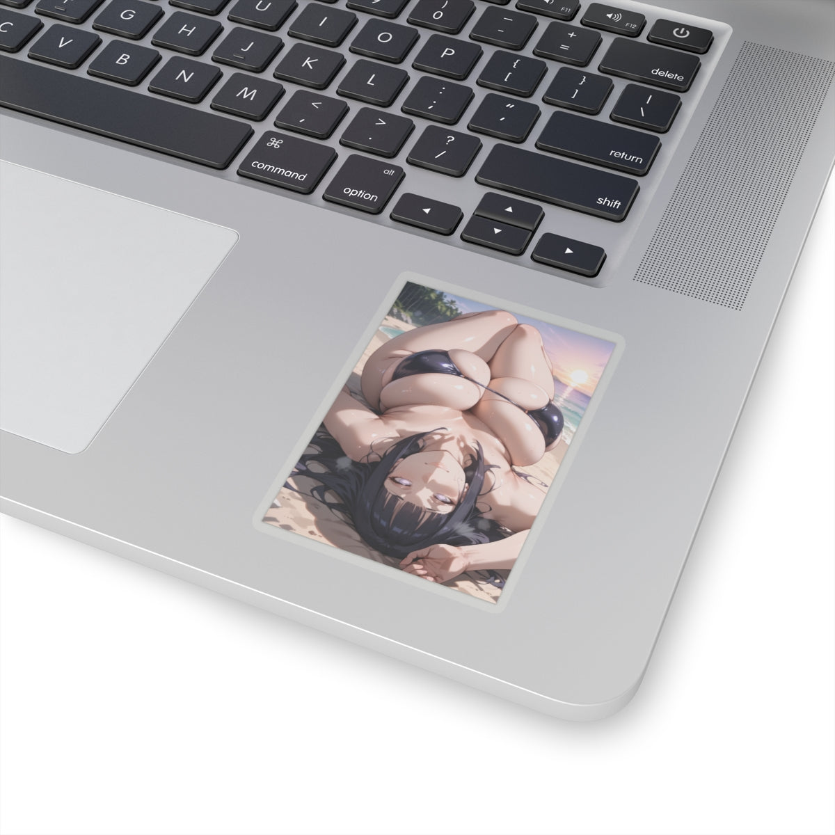 Hentai Ninja Girl Sticker | Oppai | Hentai NSFW Sticker | Huge Tits | Beach | Ecchi | Bikini