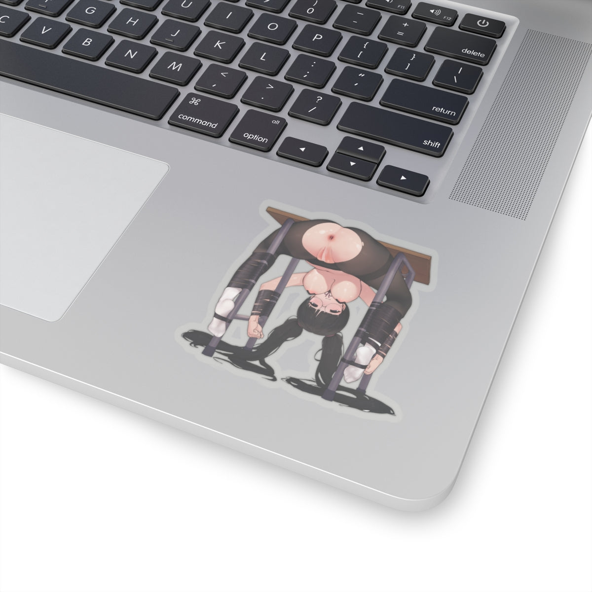 Lewd Anime Girl Sticker | Hentai Sticker | Lewd | Rule 34 | Otaku | Waifu | Constrained | Bondage | Cum Dump | Nipple Piercing | BDSM | Slave | Rayasi