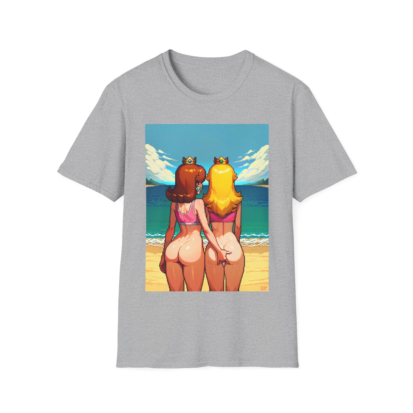 Lewd Princess T-shirt | Yuri | Ecchi | Waifu | Otaku | Oppai