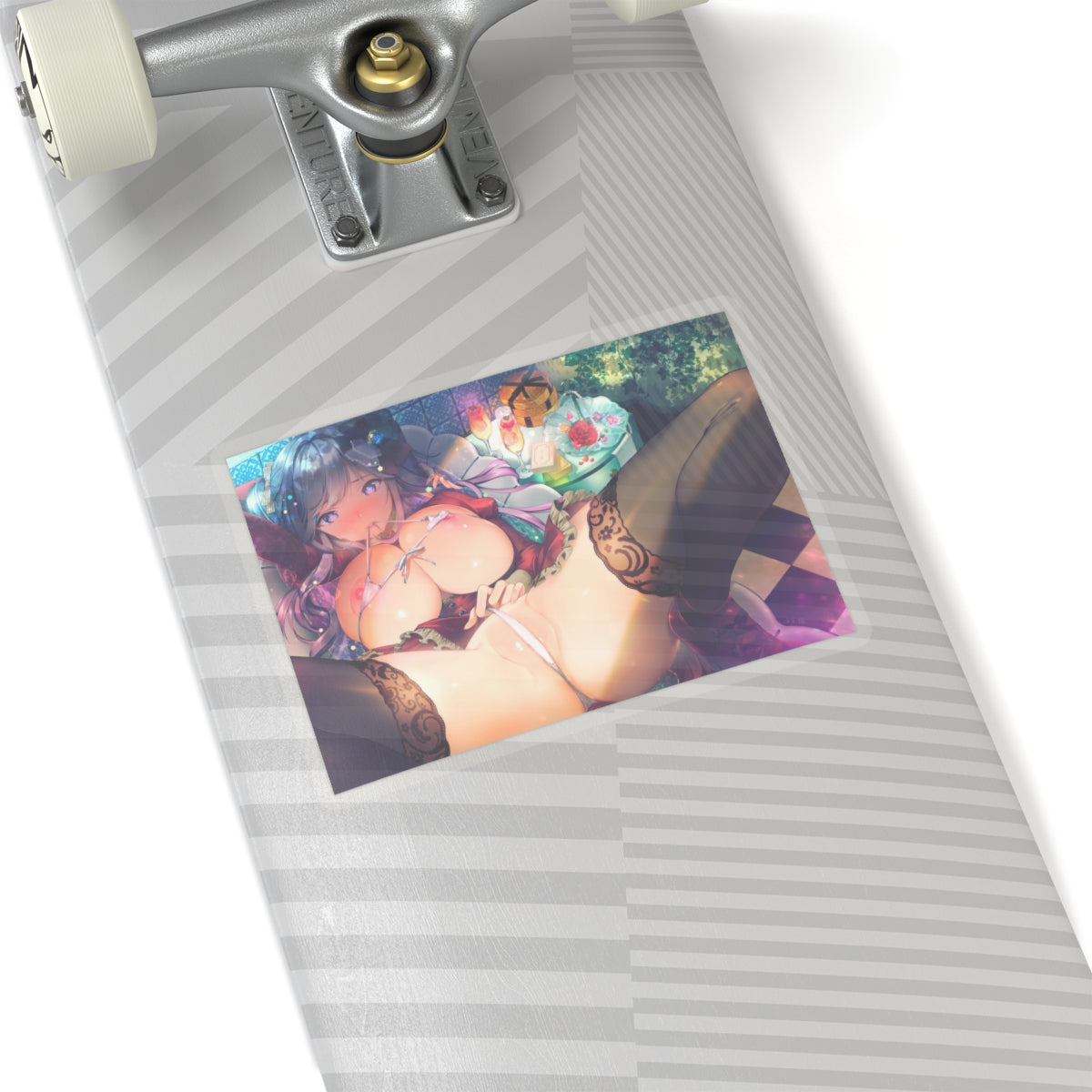 Sexy Waifu Sticker | Large Breasts | Beautiful | Lewd Sticker | Lewd Anime Sticker | Hentai Sticker | Tits | Boobs | Breasts
