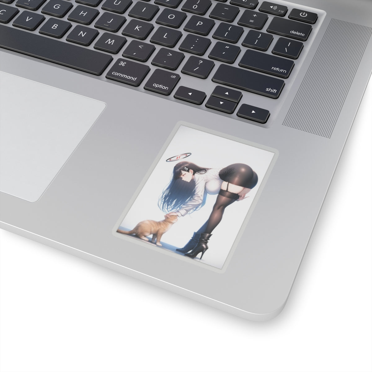 Sexy Waifu Sticker | Cat | Skirt Ass