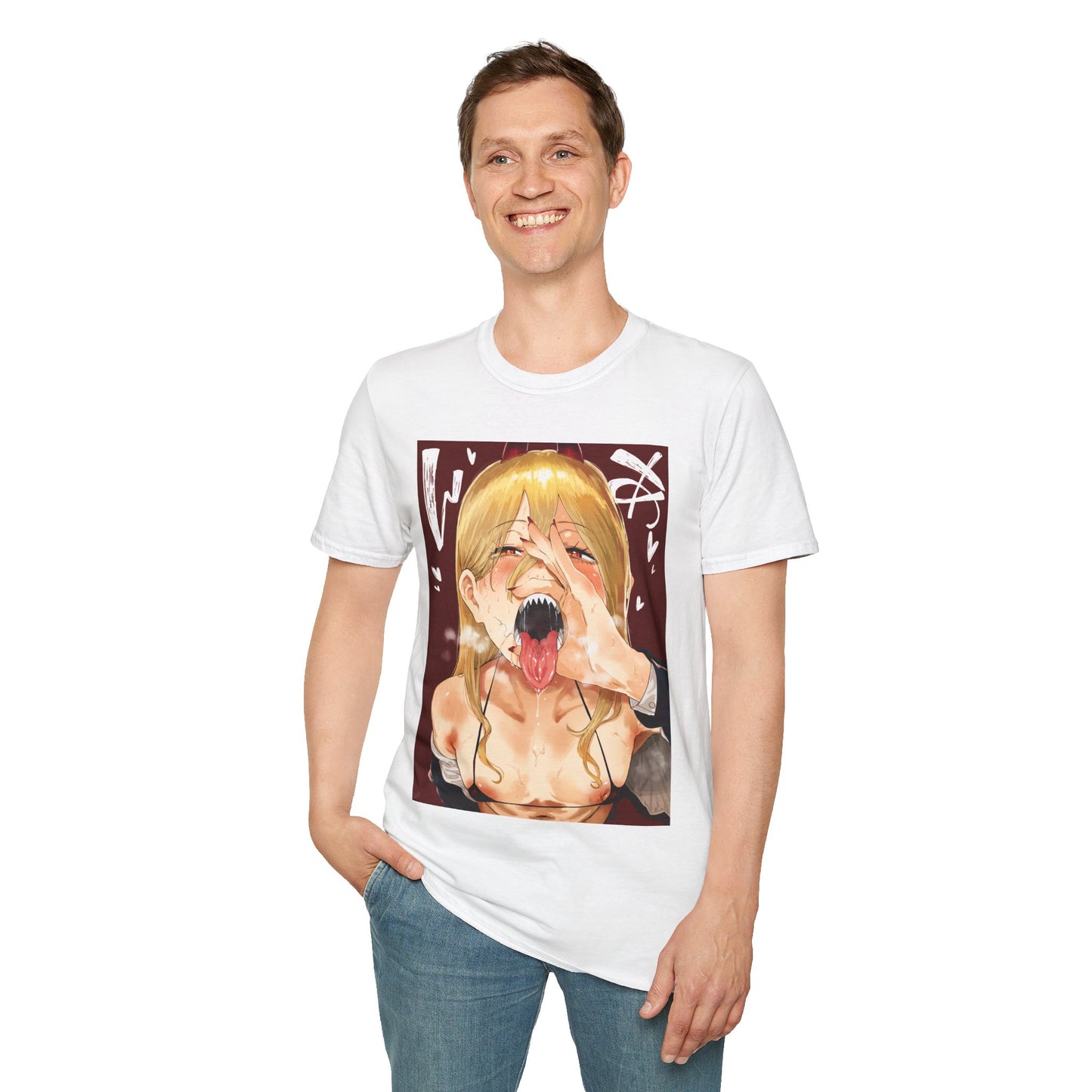 Power Blowjob T-shirt | Anime T-Shirt | Ecchi | Waifu